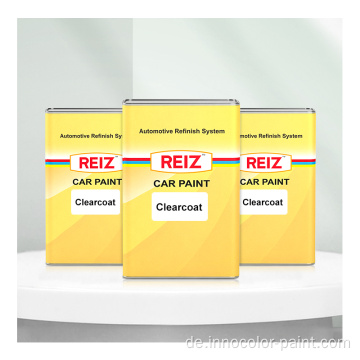 REZ High Gloss 2K Clear Coat Schwarzer Automobilfarbe Autofarbe Reparaturen Reparatur Autofarbe Clear Coat Clear Mantel